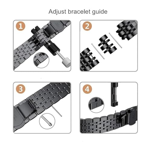 Bracelet acier Huawei Watch Fit 4 parfait pour le bureau - 7