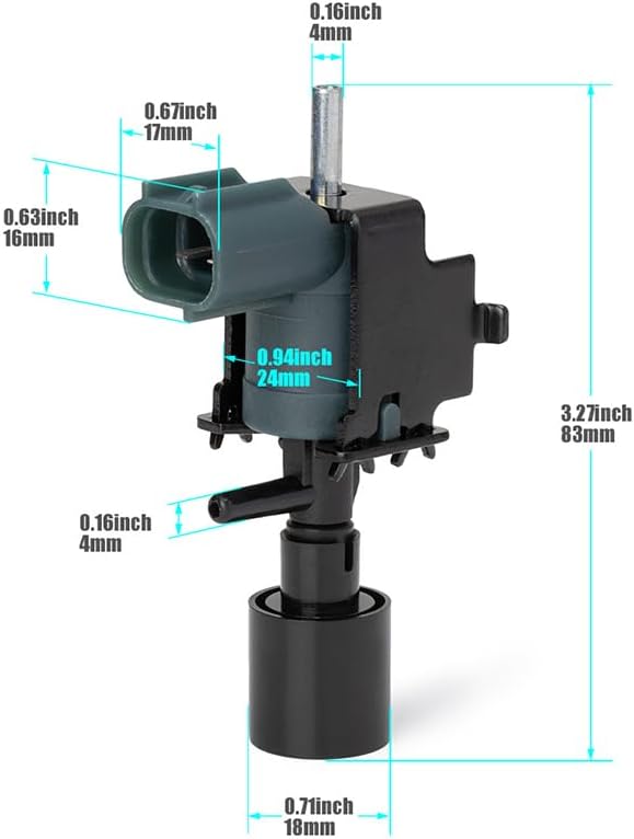 LNPTFCZ Car Repair VSV Vacuum Switch 90910-12080 for Toyota for Camry for Avalon for Lexus ES300 3.0L OEM # 9091012080 25860-74160 DCFTO002