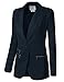 BIADANI Women Classic Button Boyfriend Blazer