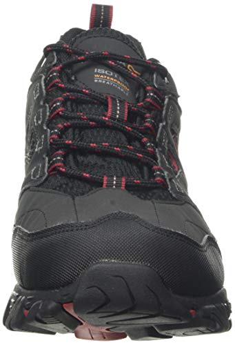 Regatta Men's Low Rise Hiking Boots, Grey Ash Rio Red 21n, 11