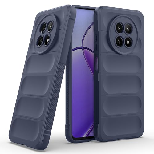 Image of Zapcase Back Case Cover for Realme 13 5G | Compatible for Realme 13 5G Back Cover | Liquid Silicon Magic Case with Camera Protection | Sapphire