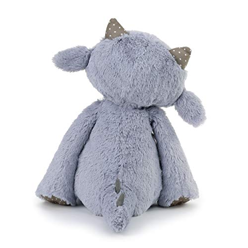 Demdaco 5004700747 Growl Pal Let'S Be Brave Polka Dot Purple 16 Inch Plush Fabric Figure Toy thumb #2