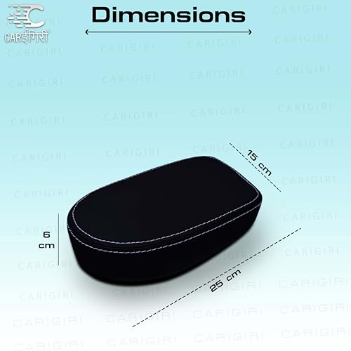 Image of Carigiri OEM Type Small Size Armrest For Tata Nexon /Nexon Ev /Nexon Ev Max /Nexon Facelift /Punch Ev Adventure (Double Stitching,Nappa Leatherette)(All Models & Variants) (Small)