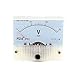 Uxcell a15042400ux0320 Rectangle Measuring Analog Panel Voltmeter Gauge 85C1 DC 0-30 Volt