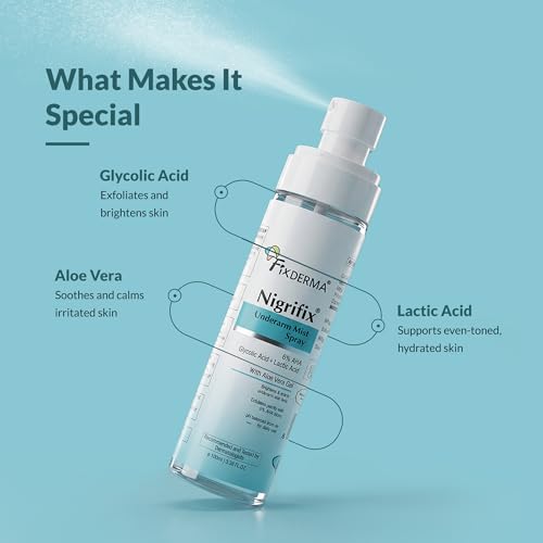Image of Fixderma Nigrifix Underarm Mist Spray For Dark Underarms Removal 100ml