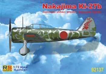 Amazon | RSモデル 92137 1/72 九七式戦闘機 キ-27 日本陸軍戦闘機