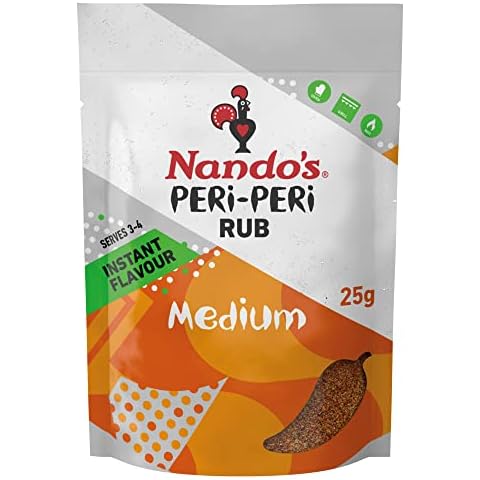 Nando's Peri Peri Medium Seasoning Rub 25g Cover