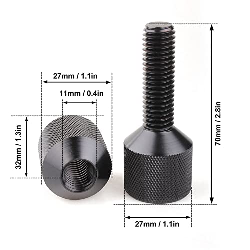 Pasadores de brida de aluminio de 1-1/8 pulgadas para instalación de tuberías industriales 3