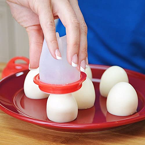 MAGIC EGG SILICONE EGG BOIL OVOS COZIDOS SEM A CASCA
