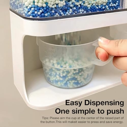 Conworld Laundry Beads Dispenser -Laundry Detergent Dispenser, Easy Access to Scented Beads, Laundry Room Organization Suitable for Laundry Beads , Laundry Powder, Rice (BPA Free ) by Conworld - Used condition - Image 4