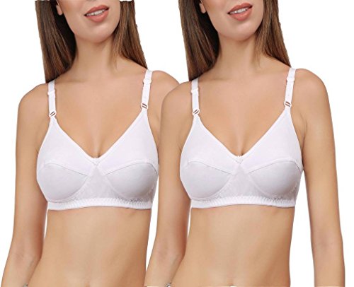 Image of Eve's Beauty Women's Full Coverage Basic Bra - Pack of 2