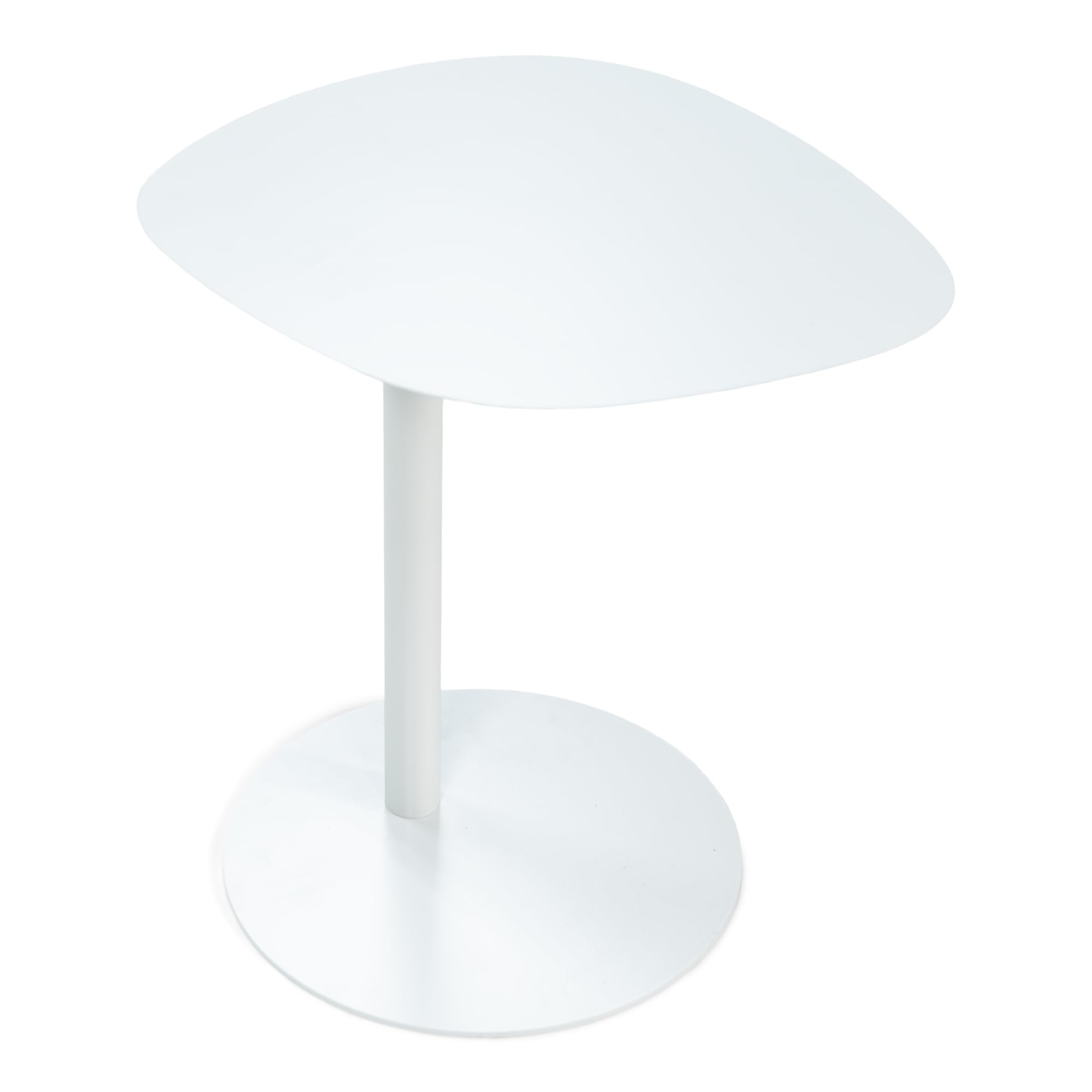 Spinder Design JARI Side Table – White – Scandinavian White – Altezza 50 cm