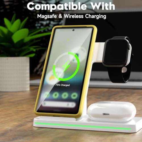 LoeoeL for Google Pixel 6A Phone Case Silicone, Minimalist Ultra Thin Slim Soft Rubber Gel Solid Color Matte TPU Cute Case for Women, Girly Plain Aesthetic Design & Camera Cover Protection, Yellow by LoeoeL - Used condition - Image 7