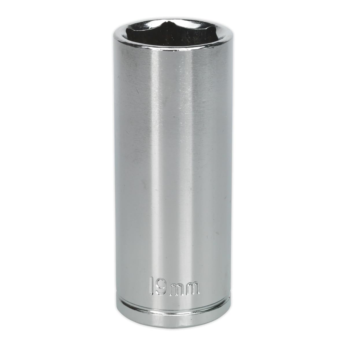 Sealey WallDrive Socket 19mm Deep 3/8""Sq Drive - S0597