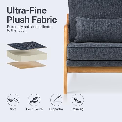 Snapklik.com : COLAMY Mid Century Modern Accent Chair Set Of 2
