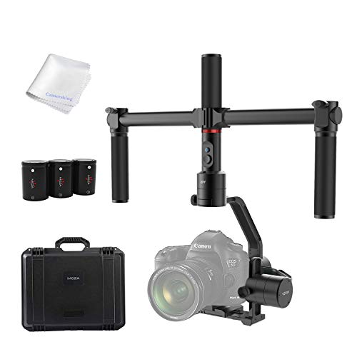 MOZA Air Gimbal 3-Axis Handheld Stabilizer Camera Gimbal Include Dual Handle Set Quick Release System for Mirrorless Cameras DSLRs Max Payload 7.05Lb Auto-Turning 360 Degree