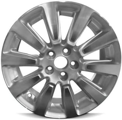 New 18x7 inch OEM Direct Replacement Aluminum Wheel for Toyota Sienna 2011–2020 5-114.3mm Silver 18 in Rim 4261108090