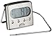 All-Clad T223 Bratenthermometer mit LCD Display und Alarmfunktion | temperaturbeständig bis 260 °C | Edelstahl