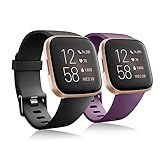 pulsera fitbit flex 2 segunda mano [MODELOS COMPATIBLES] Correa Fitbit Versa 2, Esta correa de repuesto está especialmente diseñada para Versa. (Nota: no incluye monitor).