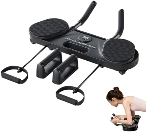 Tablero de Pilates - Entrenador Abdominal Multifunción Con Rueda ...