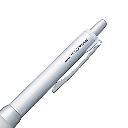 Bolígrafo Uni Alpha-Gel Jetstream 0.7 mm Plata tinta negra miniatura 4