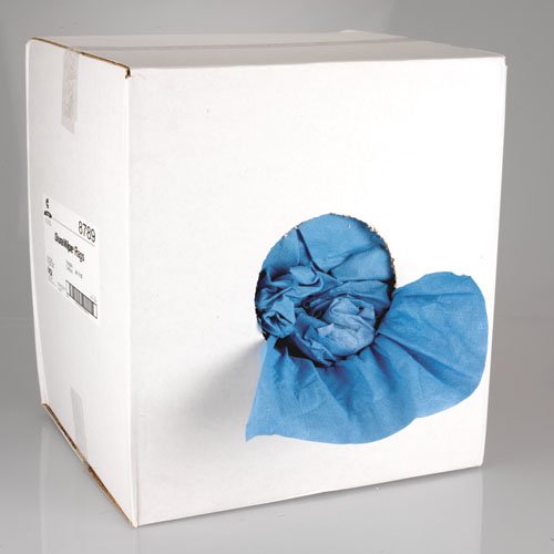 Dura Wipe Blue Creped Efp Pk 14X14 - Blue