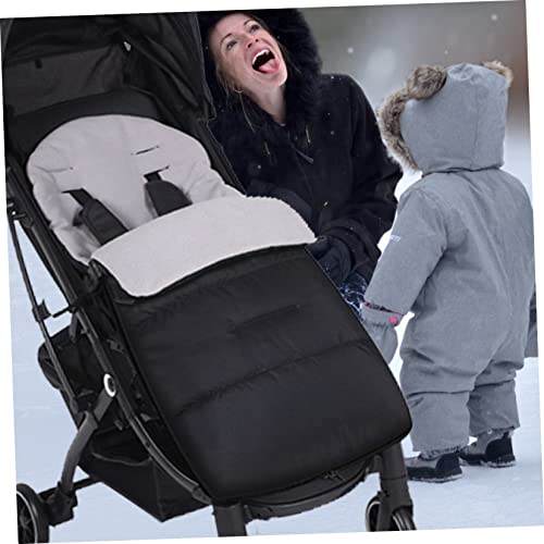 Toyvian 2 Pçs Carrinho De Bebê Pés Quentes Inverno Ao Ar Livre Saco De Dormir Infantil Saco De Bunti