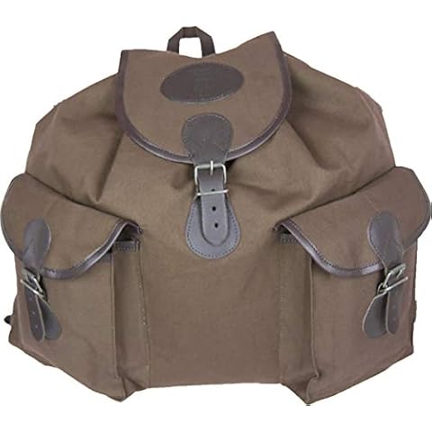 EUROHUNT Jagdrucksack 3, Wanderrucksack, Rucksack aus 100% Wasserabweisender Baumwolle Cover