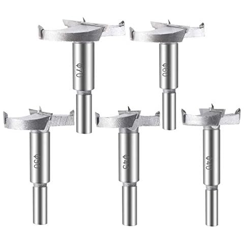 ASNOMY 5PCS Large Forstner Drill Bit Set Cover