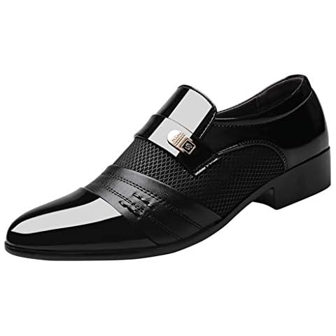DGHM Men's Formal Lace-Up Oxfords Cover