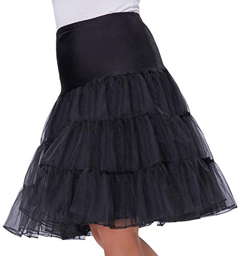 Christmas Party Petticoat Women's 50s Style Vintage Petticoat Underskirt Tutu Skirt Size M YF8922-1 steampunk buy now online