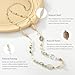 FULU AUTUMN Long Necklaces for Women Trendy Long Chunky Beaded Necklace Boho Fashion Costume Jewelry Mothers Day Gifts for Her(Natural)