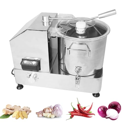 Robot de cuisine professionnel, hachoir à viande professionnel avec pièces détachables et contrôle de vitesse variable pour une préparation efficace de la cuisine