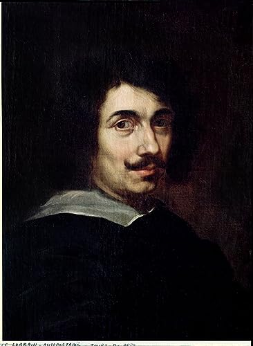 Poster Claude Lorrain autoportrait 58x90 cm cadeau art classique