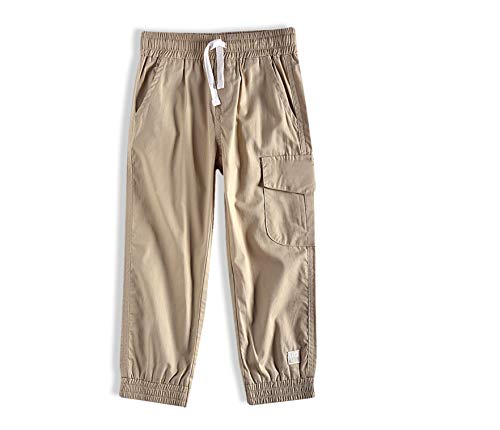 Calça jogger com bolso, Tip Top, Meninos, Caqui, 3T