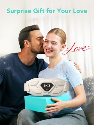 SKG W9 PRO Adjustable Cordless Infrared Back Massager for Men and Women