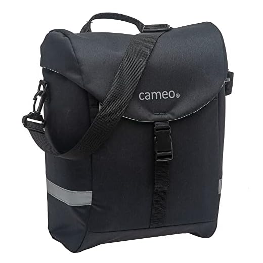 New Looxs Cameo Single Radtasche, Black, 29 x 36 x 15 cm
