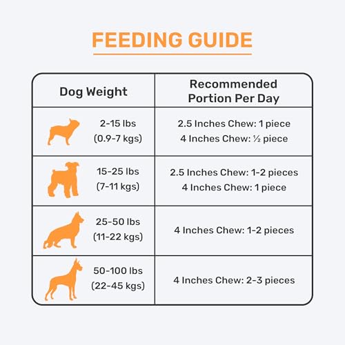 Image of Dental Chew Care Skin & Coat Support Dog Treats - 4 inch - 25g
