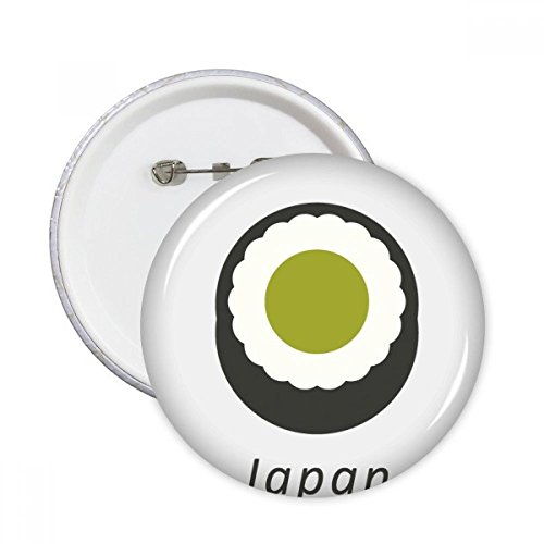 Badge bouton Maki japonais en cadeau original pour amateurs de culture nippone