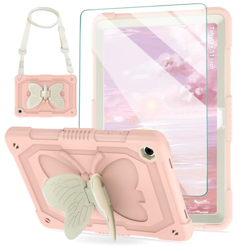 Funda para Samsung Galaxy Tab A9+ contra impactos infantiles con protector de pantalla total