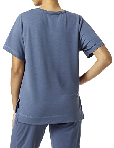 Image of HUE Women's Solid French Terry Long Sleeve Lounge Tee