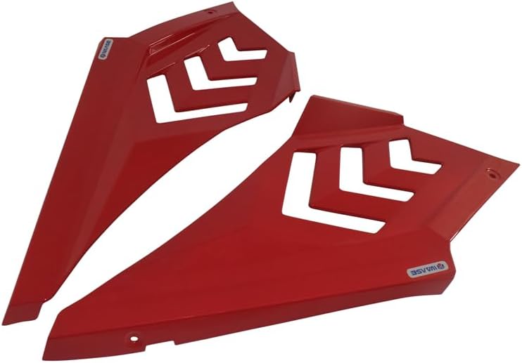 Left & Right Side Panels Fairing Cover Frame Guard Spoiler Cowl for Honda CBR650R CBR 650 R 2024 2025 (Red)