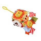 FUNNETOYU Auto Sitz Hängespielzeug Rassel Mobile für Kinderwagen und Babybett Leichte Tragbare...