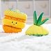 Melissa & Doug Multi-Sensory Pineapple Soft Stacker Infant Toy - Stacking Toys For Babies, Pineapple Stacking Toy For Infants