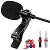 Lavalier Mikrofon für Smartphone, Mini Omnidirectional Kondensator-Mikrofon für iPhone & Android mikrofon Smartphone…