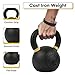 Kettlebell Kings Powder Coated Kettlebell, 14KG/31LB, Cast Iron, Black, Ideal for Home Gym
