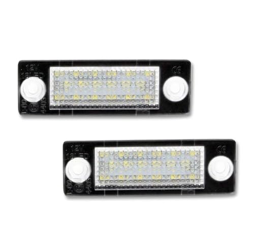 for VW for Golf Plus for Passat B6 Candy for Jetta Syncro for Touran Transporter T5 Car License Plate Number Light