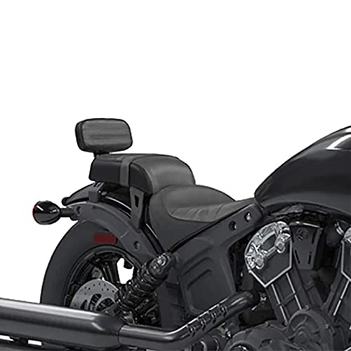 Passenger Seat Backrest, GUAIMI Lether Passenger Seat + Backrest Pad Set Compatible with Indian Scout Bobber Twenty/Sixty 2018-2021 Replace OEM Number: 2882853-VBA
