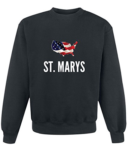 Felpa St. marys city Black