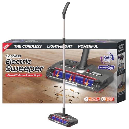 WarmWink Swivel Cordless Electric Sweeper